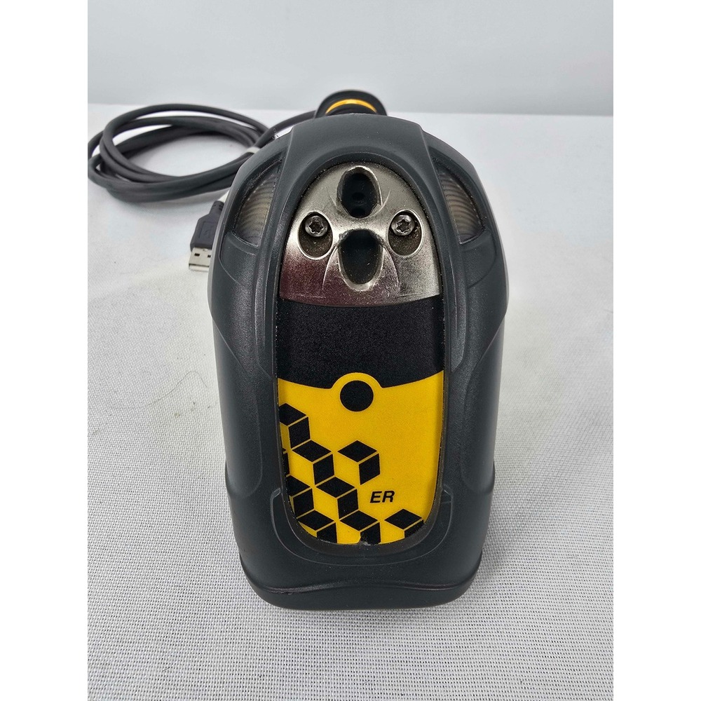 Motorola Symbol LS3408-ER Rugged Extended Range Barcode Scanner USB Yellow Black